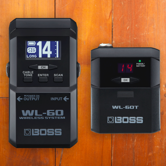 豊富な在庫BOSS WL-60 Wireless System　美品　専用ケース付　ボス ギター