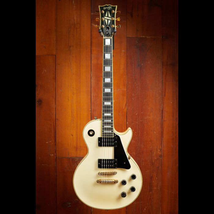 1989 Orville By Gibson Les Paul Custom white