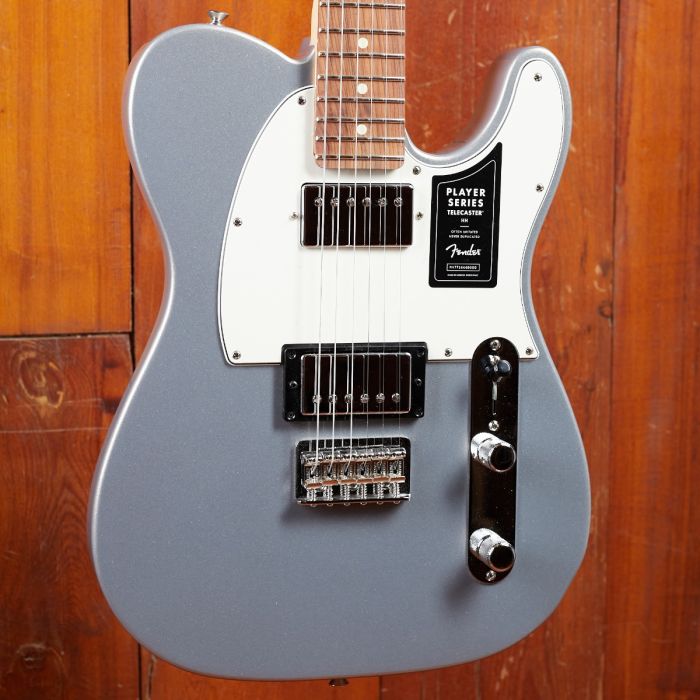 Fender Player Telecaster HH, Pau Ferro, Silver – Max Guitar