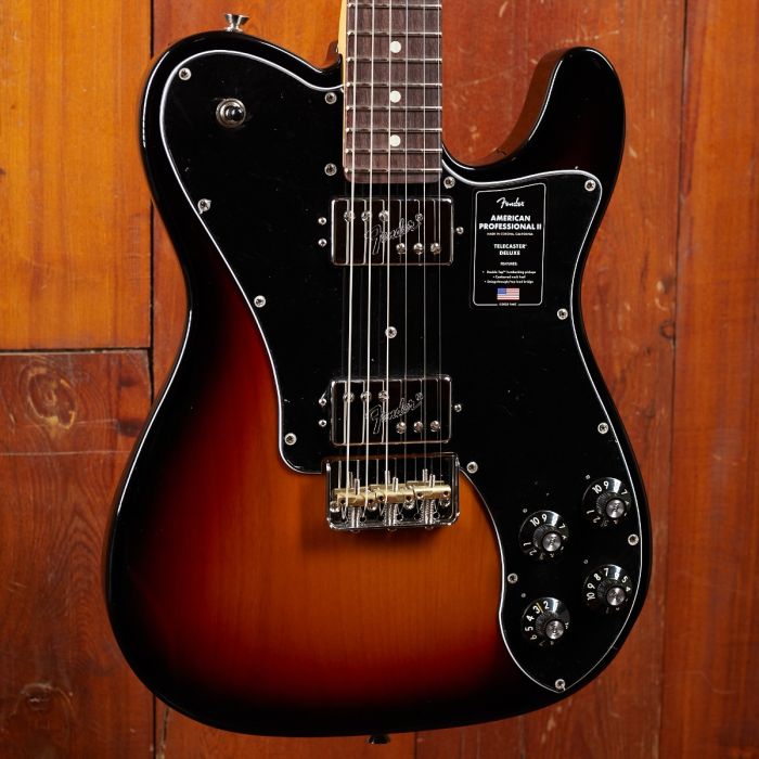 Max　Rosewood,　–　Telecaster　Professional　Fender　Sunburst　Tone　Deluxe,　II　American　Guitar