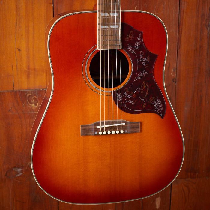 Epiphone Hummingbird, Aged Cherry Sunburst Gloss – Max Guitar