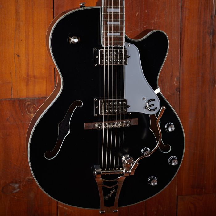 Epiphone Emperor Swingster, Black Aged Gloss – Max Guitar