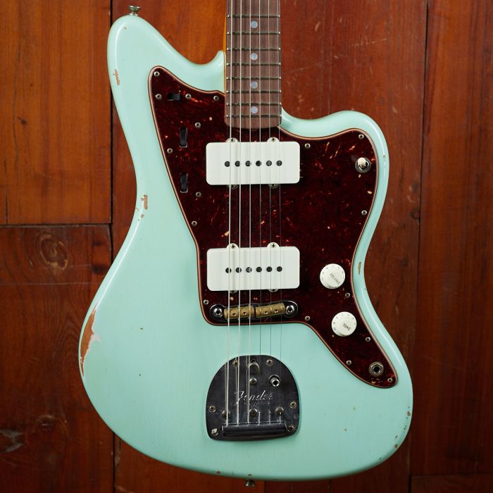 Fender CS 1965 Jazzmaster Faded Surf Green