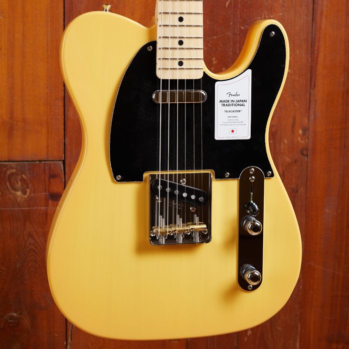 Fender Made in Japan Traditional 50s Telecaster, Maple Fingerboard,  Butterscotch Blonde