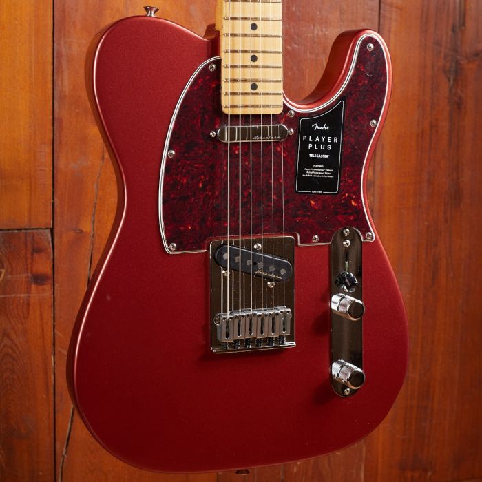Fender Player Plus Telecaster MN Aged Candy Apple Red – Max Guitar
