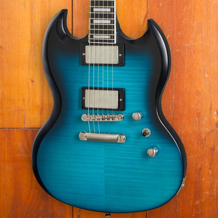 Epiphone SG Prophecy, Blue Tiger Aged Gloss