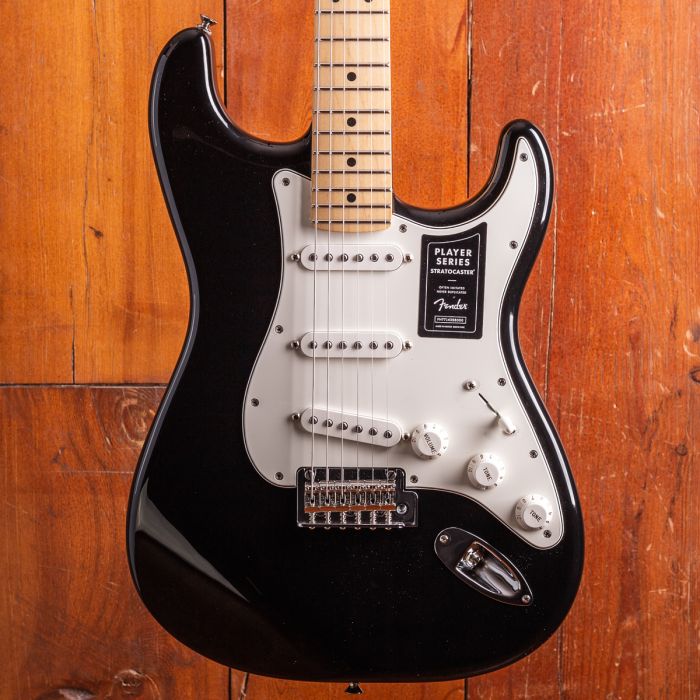 Fender Player Stratocaster Maple Neck Black – Max Guitar