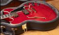 D'Angelico Excel DC Stopbar Trans Cherry