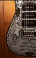 Teye Gypsy Queen, dark brown finish with Bomber queen artwork
