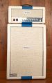 Marshall Design Store 2525 Head + 2536A 2x12 Cabinet - White Blue Racing Stripe
