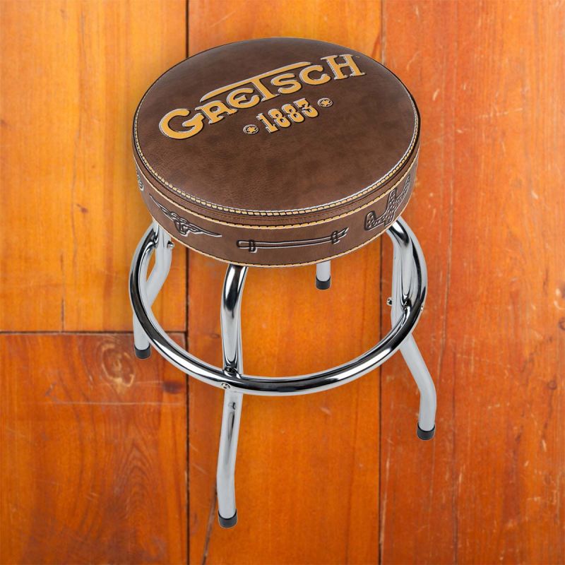 Gretsch 1883 Logo Barstool – Accessories | Max Guitars