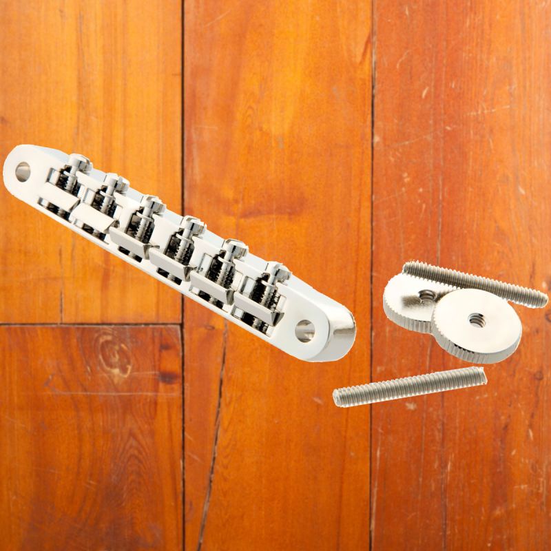 Gibson Historic Non-wire ABR-1 Bridge - Nickel – Accessor