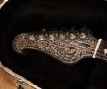 Teye Gypsy Queen, dark brown finish with Bomber queen artwork
