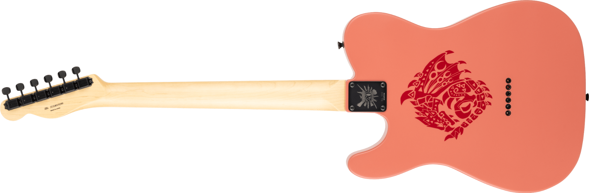 Fender Monster Hunter Telecaster RW Rathalos Red – Electr