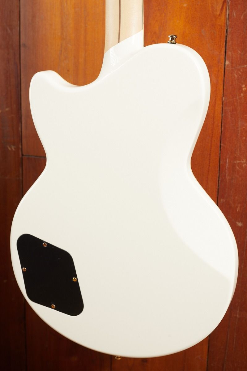 D'Angelico Deluxe Atlantic Vintage White – Max Guitar