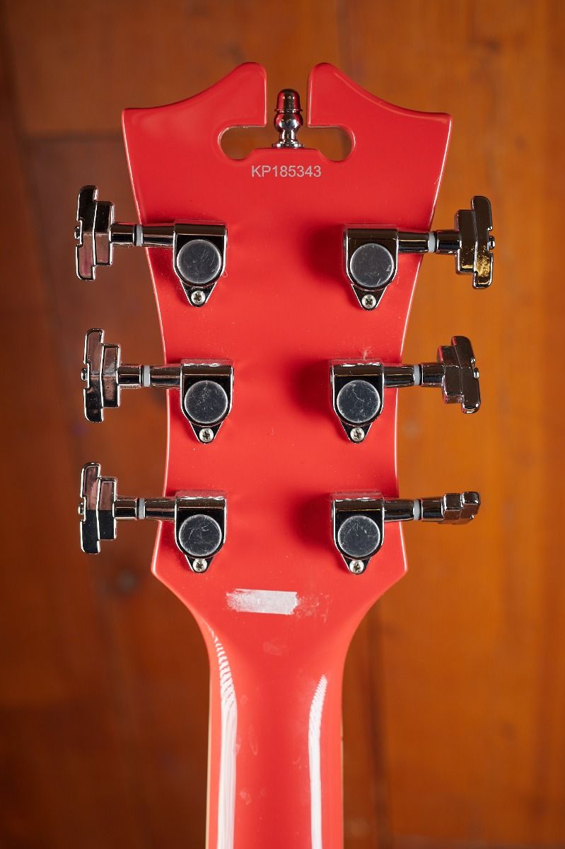 D'Angelico Premier DC Fiesta Red – Electric Guitar | Max Guitar