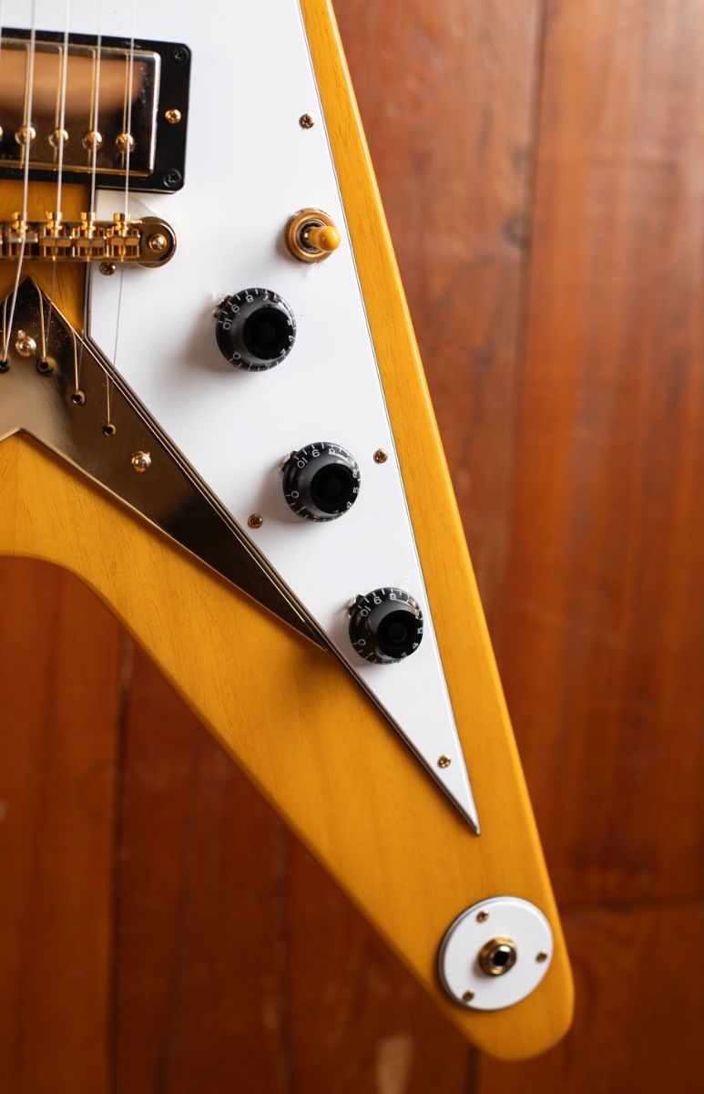 Epiphone Flying V Korina – Elektrische Gitaar | Max Guitar