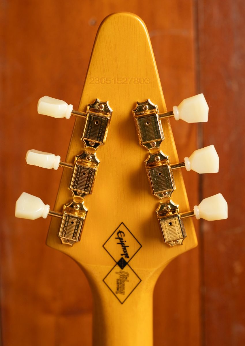 Epiphone Flying V Korina – Elektrische Gitaar | Max Guitar