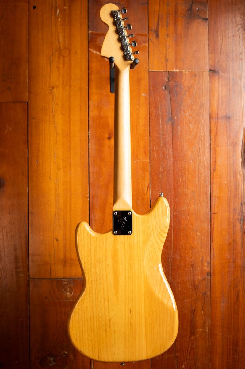 1977 Fender Mustang Natural – Elektrische Gitaar | Max Guitar