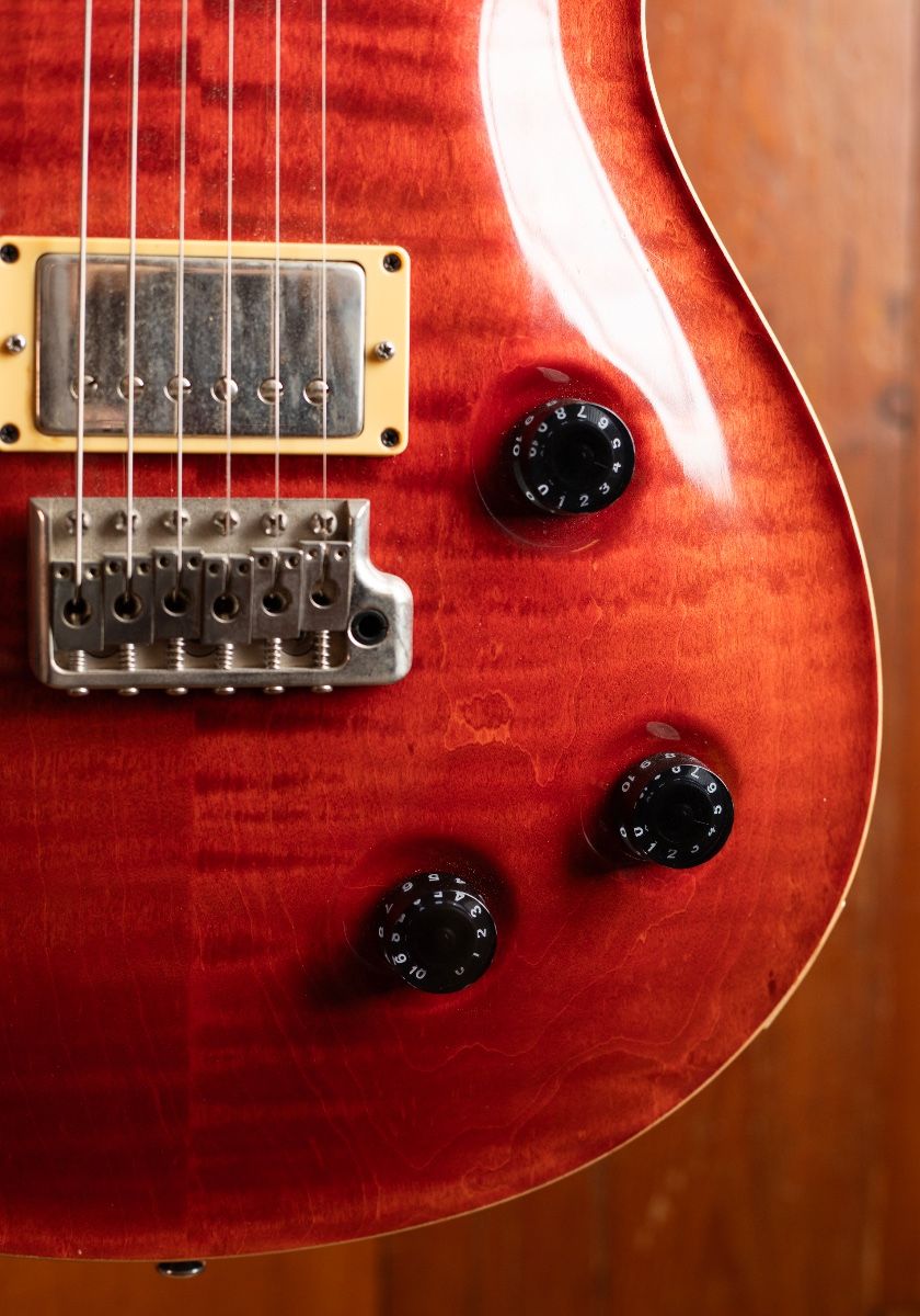 PRS CE22 Flame Top Orange – Electric Guitar | Max Guitar