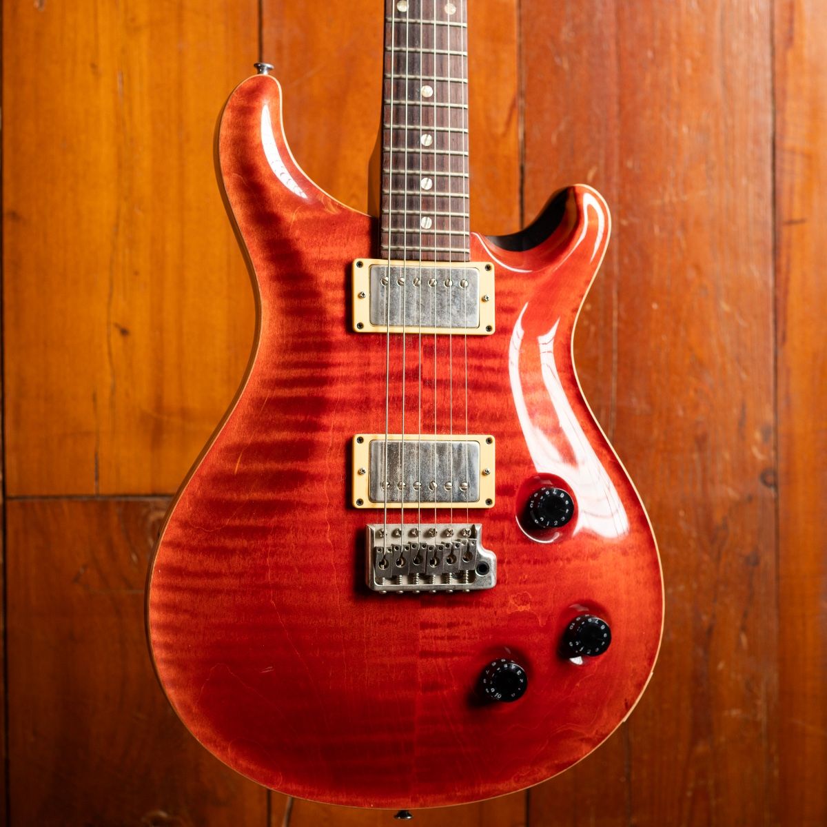 PRS CE22 Flame Top Orange – Electric Guitar | Max Guitar