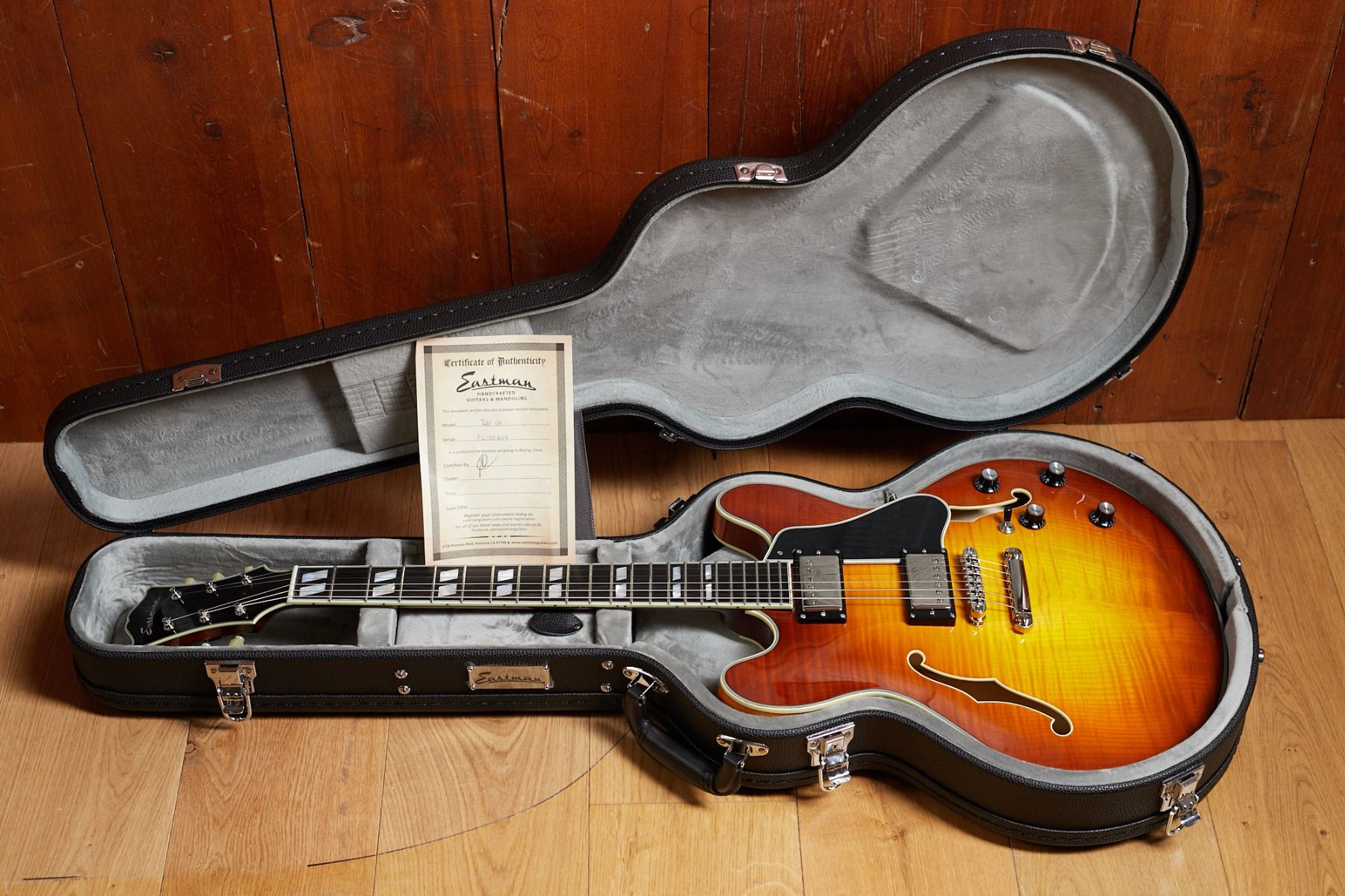 Eastman T486 Goldburst – Electric Guitar | Max Guitar