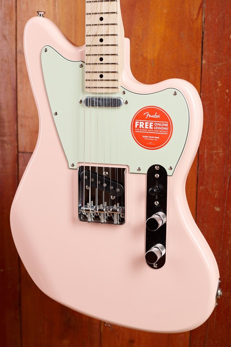 Squier Paranormal Offset Telecaster MN Shell Pink – Electric