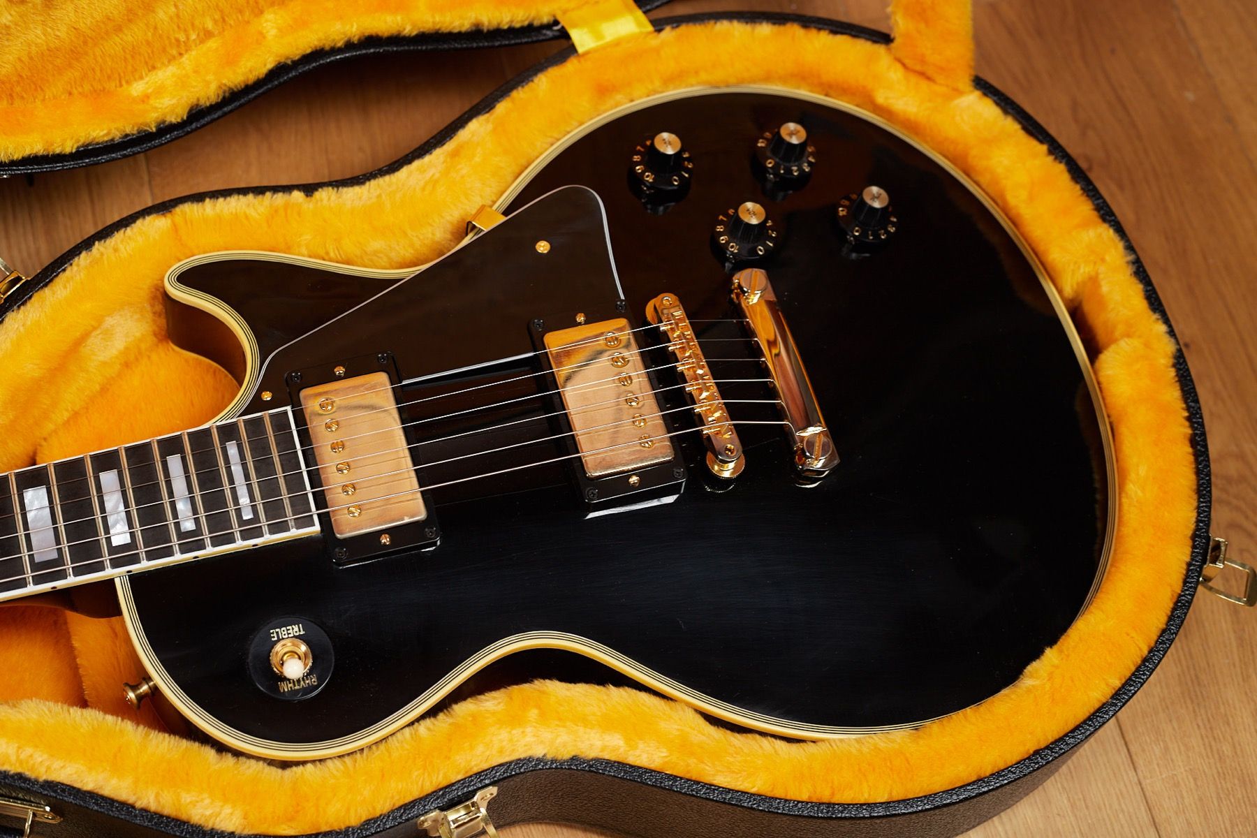 Gibson CS 1968 Les Paul Custom Reissue, Ebony, Murphy Lab