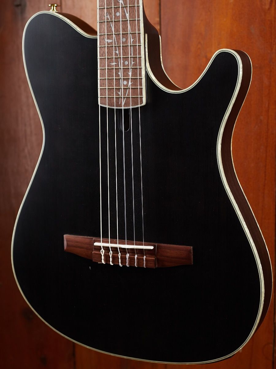 tottenページ Ibanez TOD10N Transparent Black Flat Tim Henson Signature