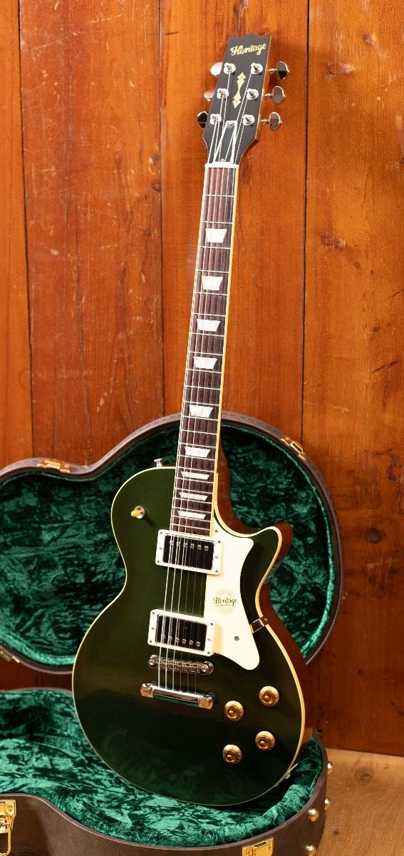 Heritage Custom Shop Core H-150 Cadillac Green – Electric Guitar