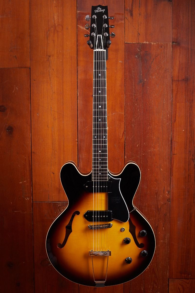 Heritage H-530 Hollow Body - Original Sunburst – Electric
