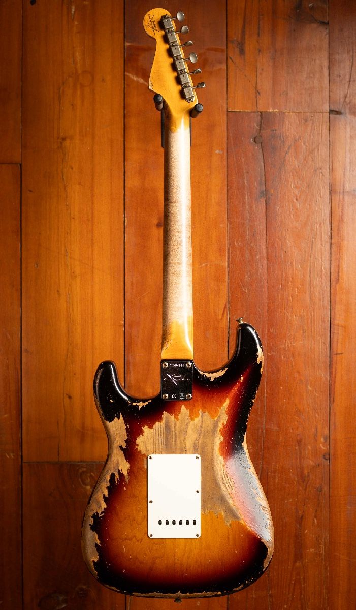 Fender CS 1963 Stratocaster Super Heavy Relic - Super Faded Aged 3