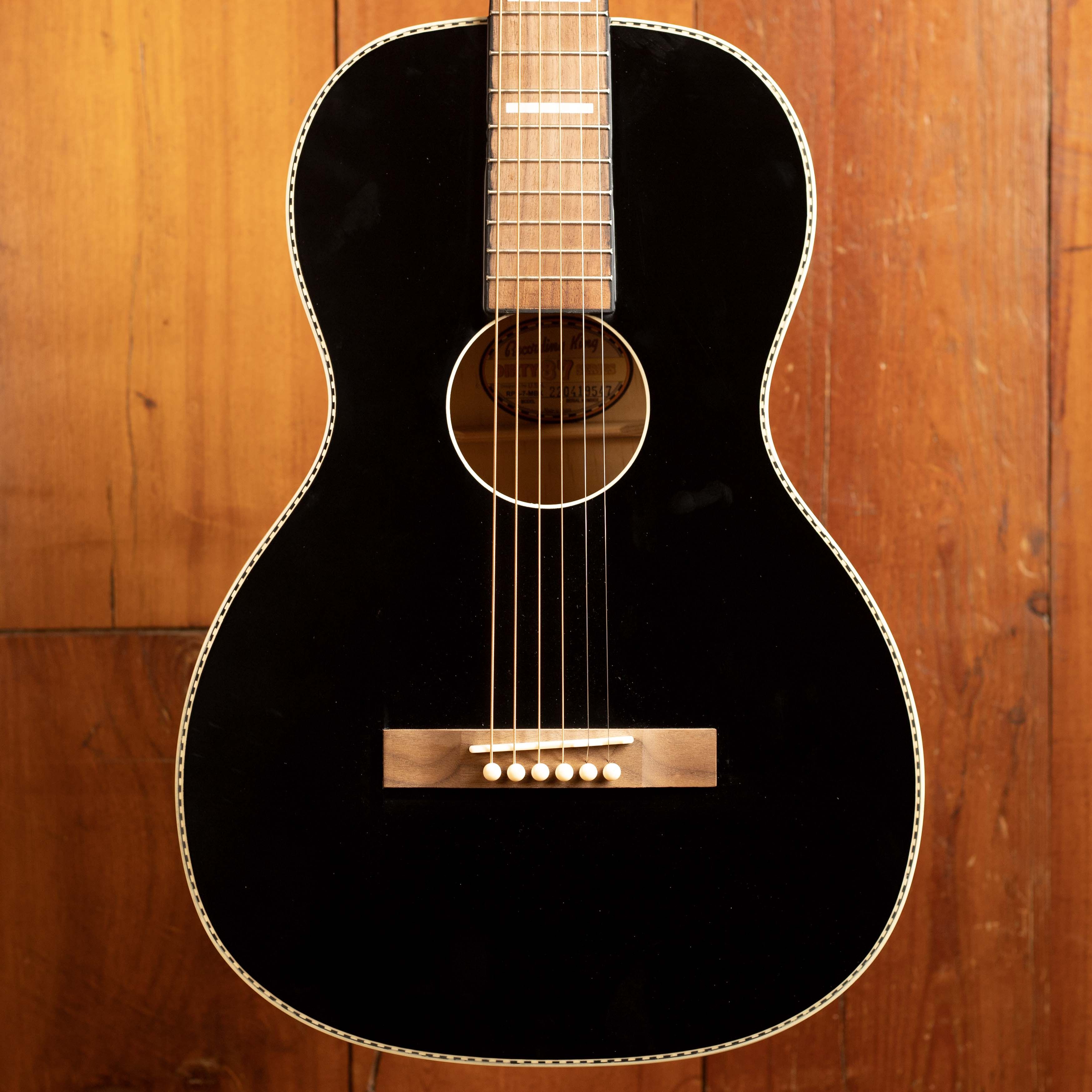 Recording King RPS-7 Matte Black – Guitarra Acústica | Max Guitar