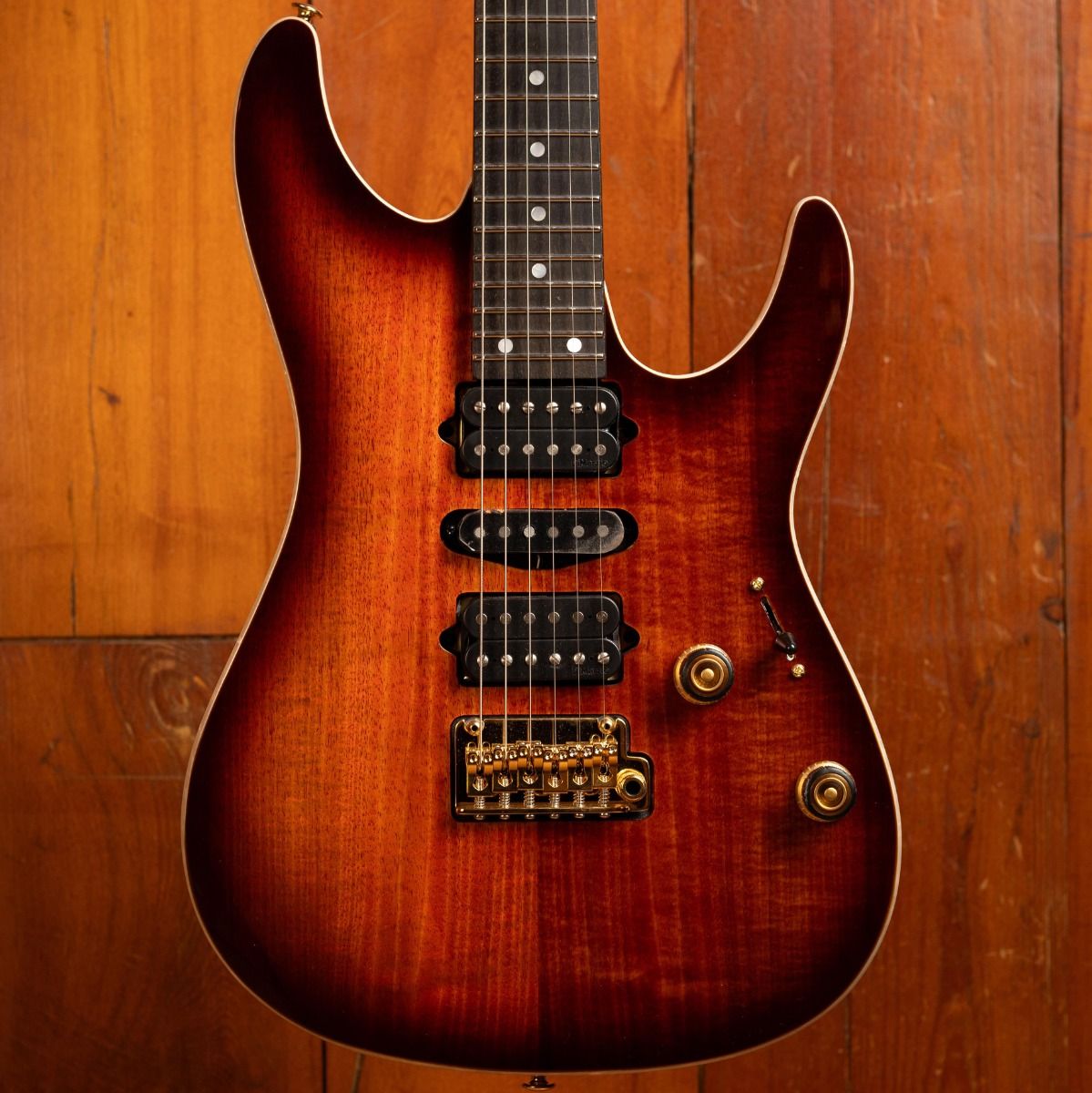 Ibanez AZ47P2K Dragon Eye Burst – Electric Guitar | Max Guitar