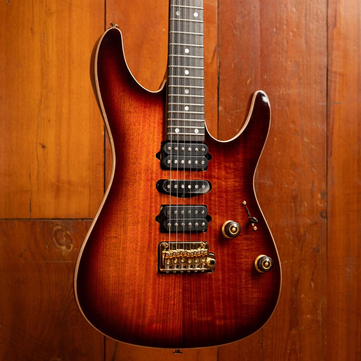 Ibanez AZ47P2K Dragon Eye Burst – Electric Guitar | Max Guitar