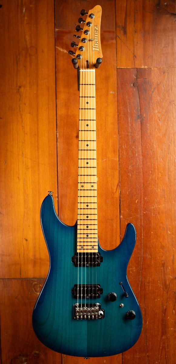 あお Ibanez AZ2402 Sapphire Blue – Electric Guitar | Max Guitar