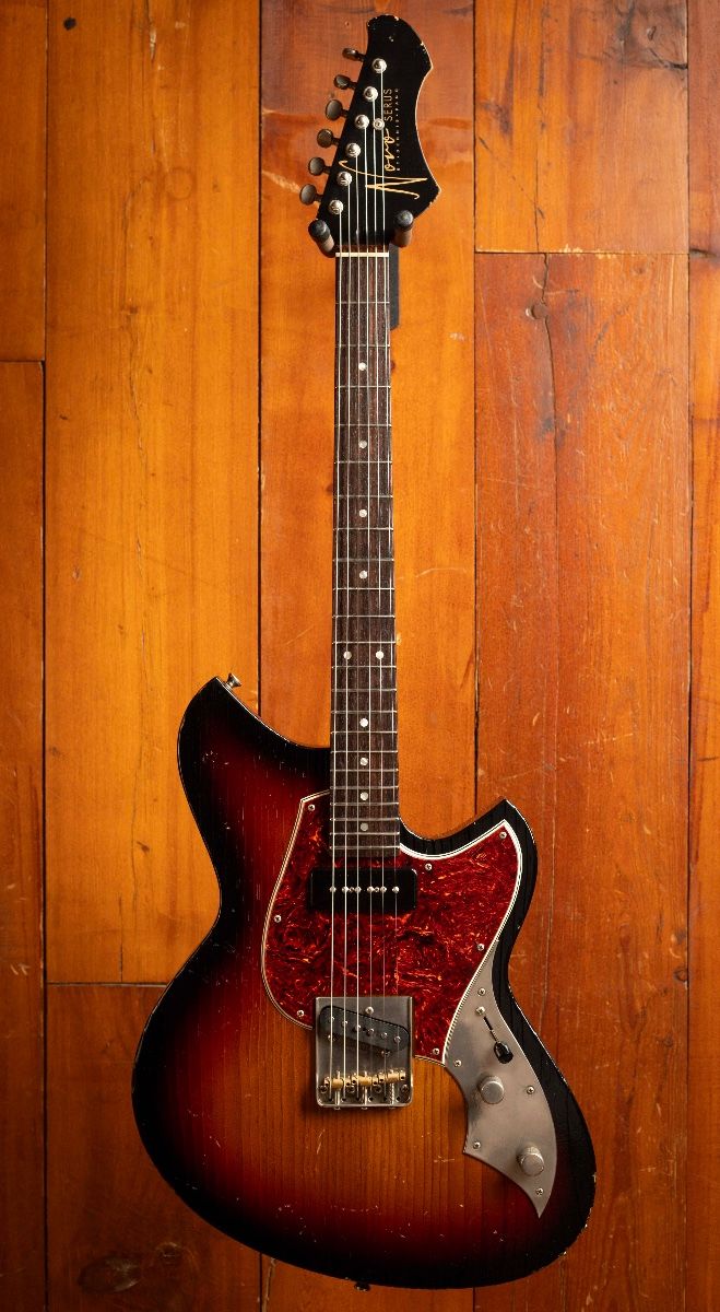 Novo Serus Tエレキギター サンバースト Novo Serus T - '64 3-Tone burst - Namm Edition - signed by Dennis