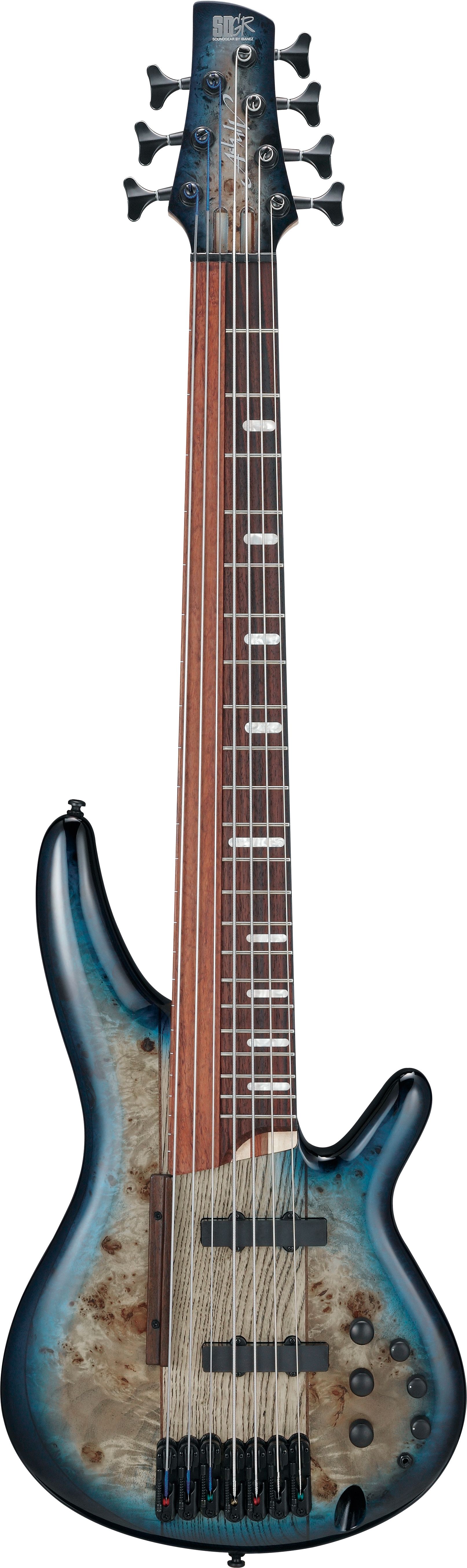 Ibanez SRAS7 Cosmic Blue Starburst – Bass Guitar | Max Guitar