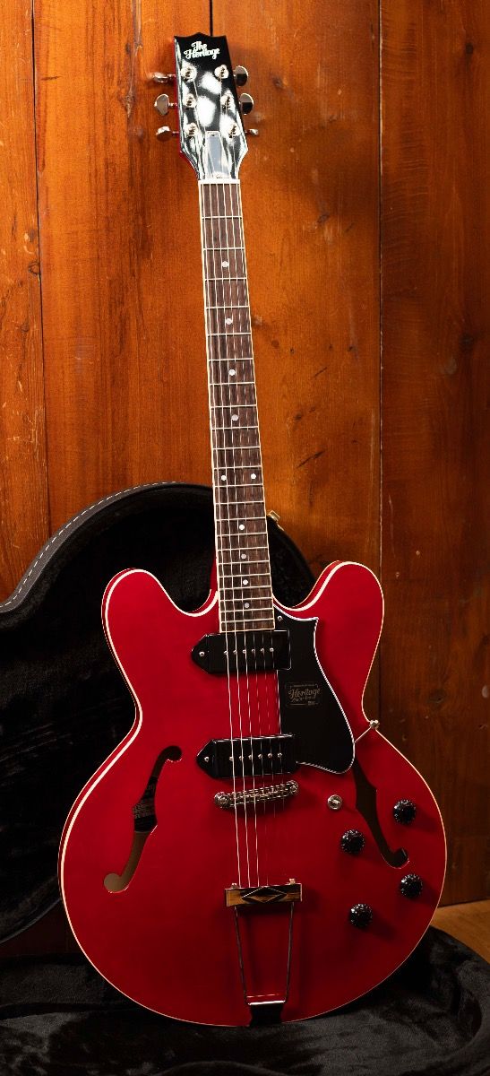 Heritage H-530 Hollow Body - Trans Cherry – Electric Guit