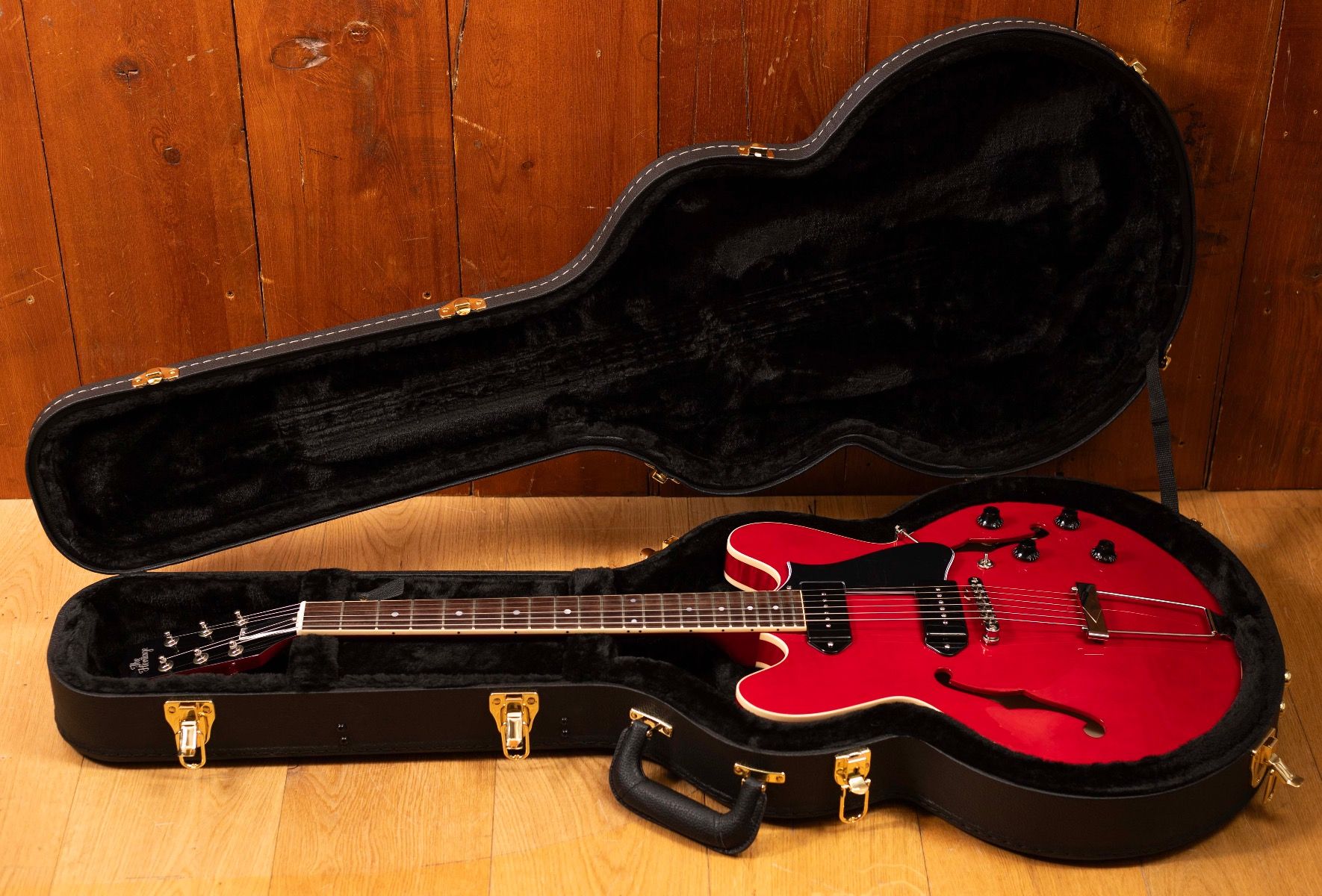 Heritage H-530 Hollow Body - Trans Cherry – Electric Guit