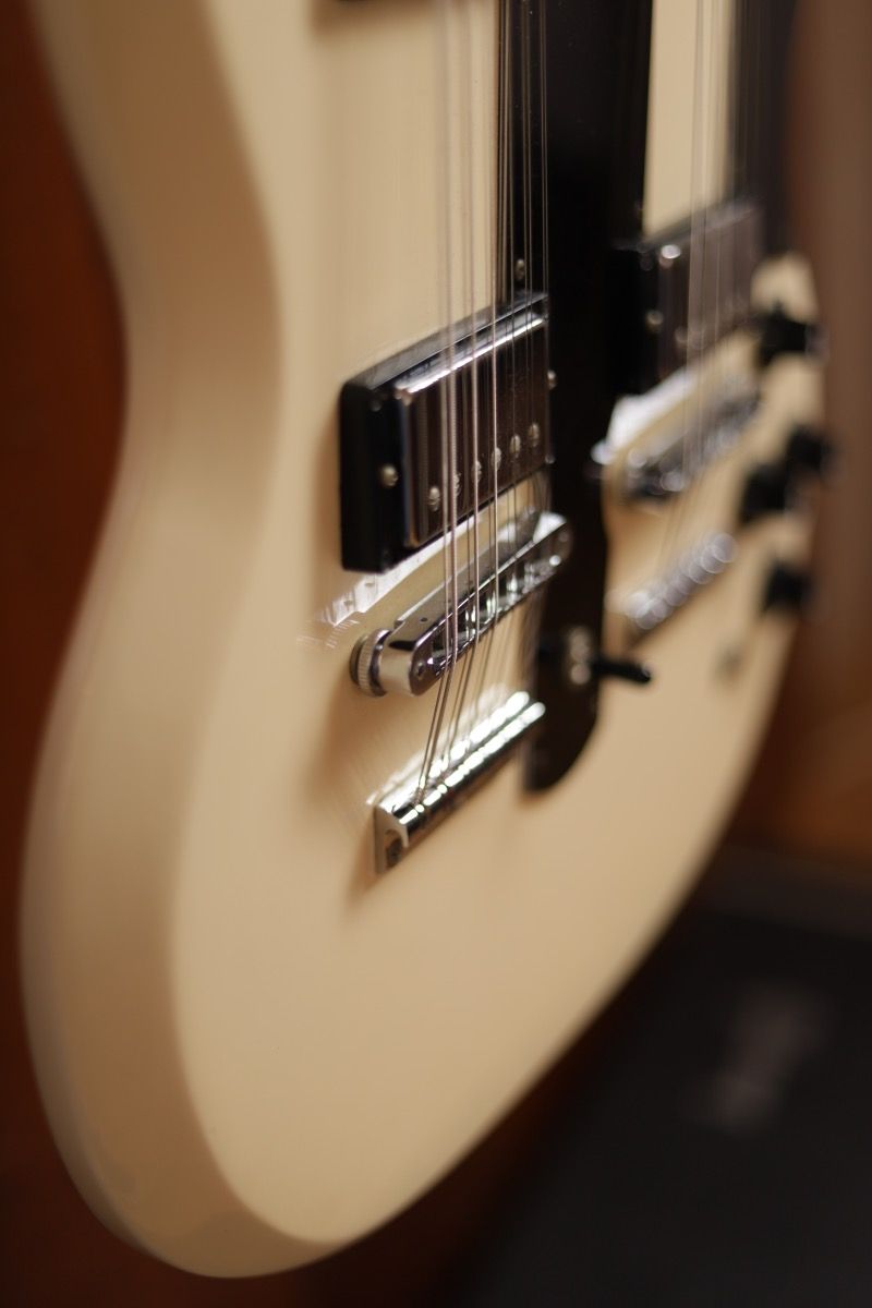 Non Gibson ダブルネックギター ホワイト Gibson Custom EDS-1275 Doubleneck Electric Guitar - Arctic