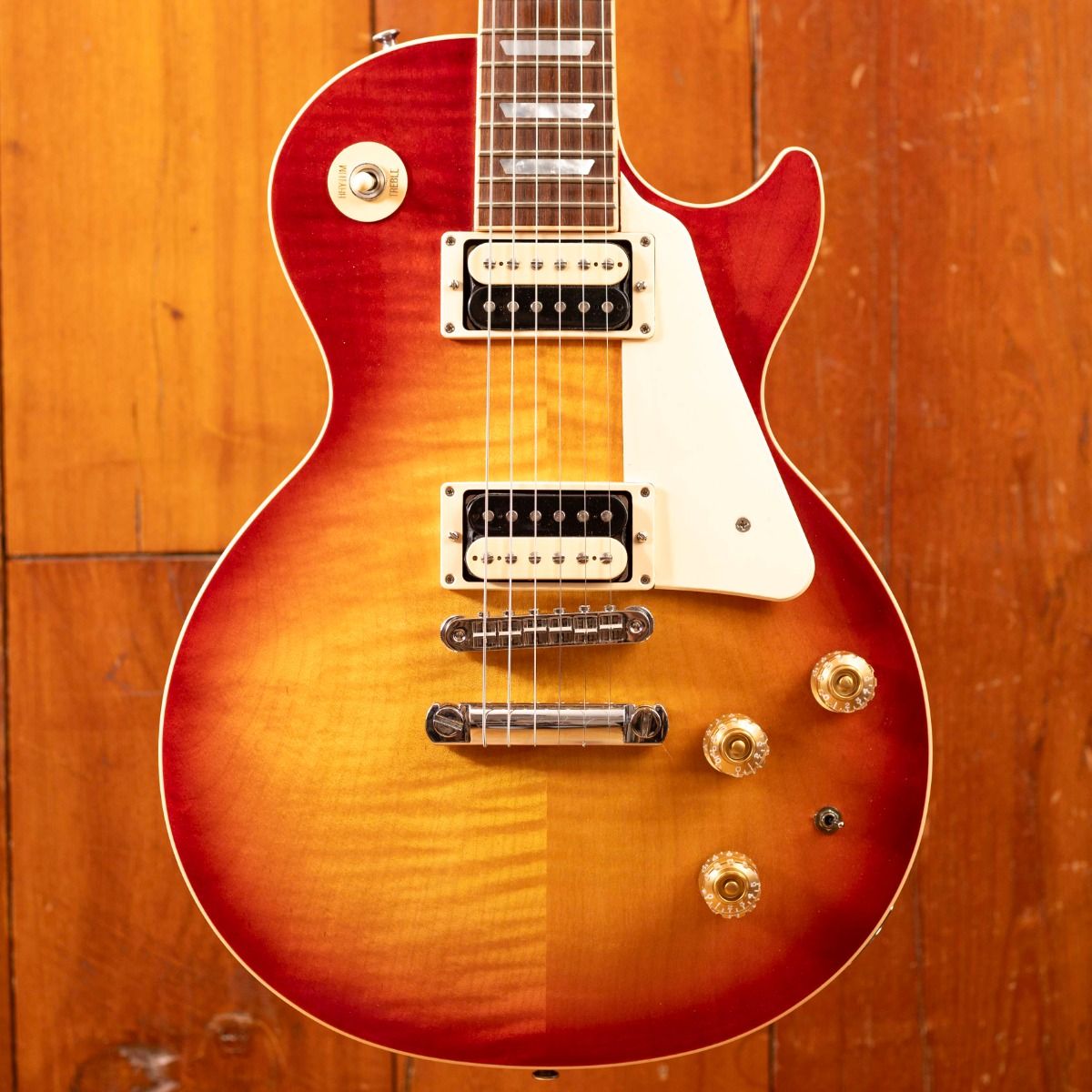 gibson les paul traditional 2015 tobacco sunburst Gibson Les Paul Classic Heritage Cherry Sunburst (2015) –