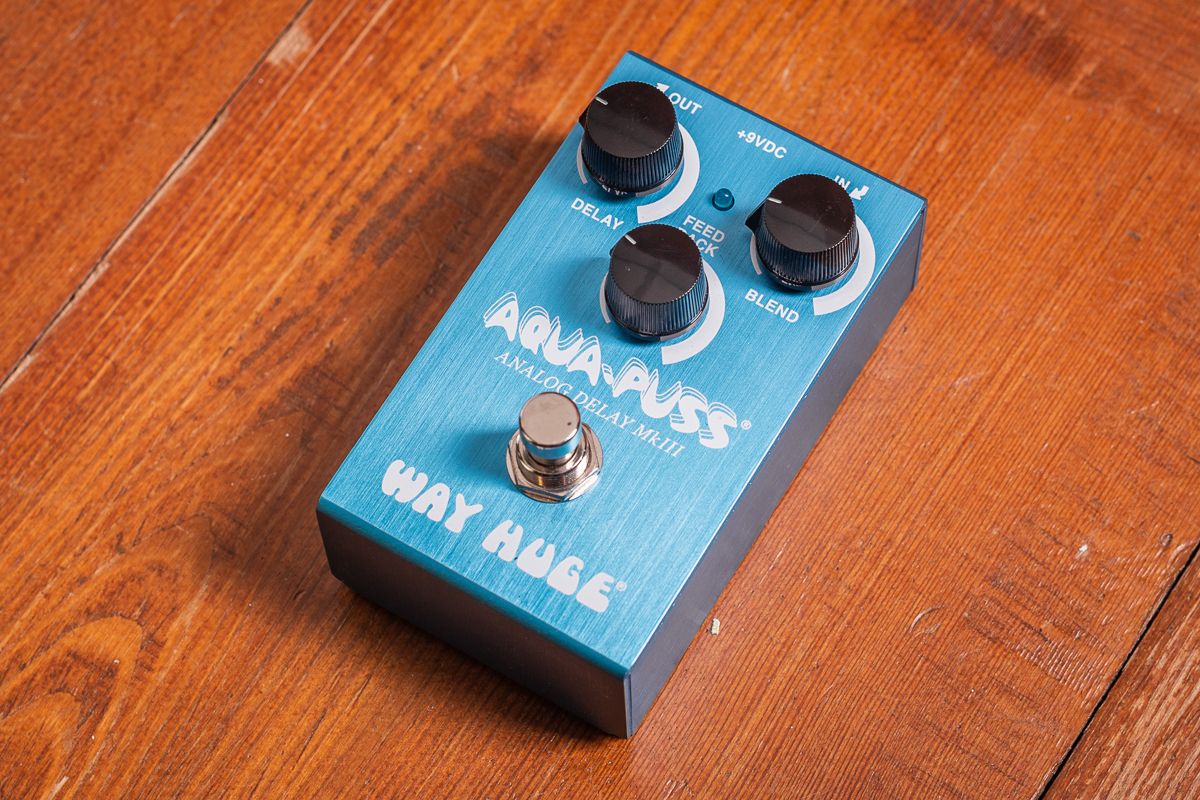 ギター WAY HUGE Small Aqua Puss Way Huge Smalls Aqua-Puss Analog Delay | guitarguitar