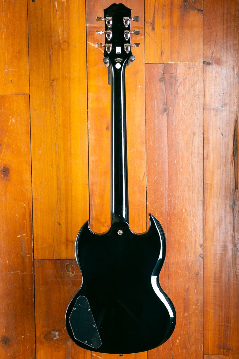 ギター EPIPHONE SG Modern Trans Black Fade Epiphone SG Modern Figured Electric Guitar - Trans Black