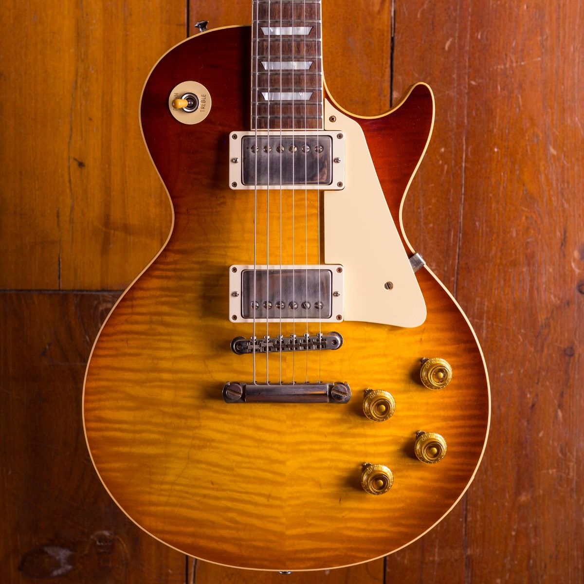 ギター Gibson USA Les Paul Standard CS Orville by Gibson LPS CS Les Paul Standard Cherry Sunburst