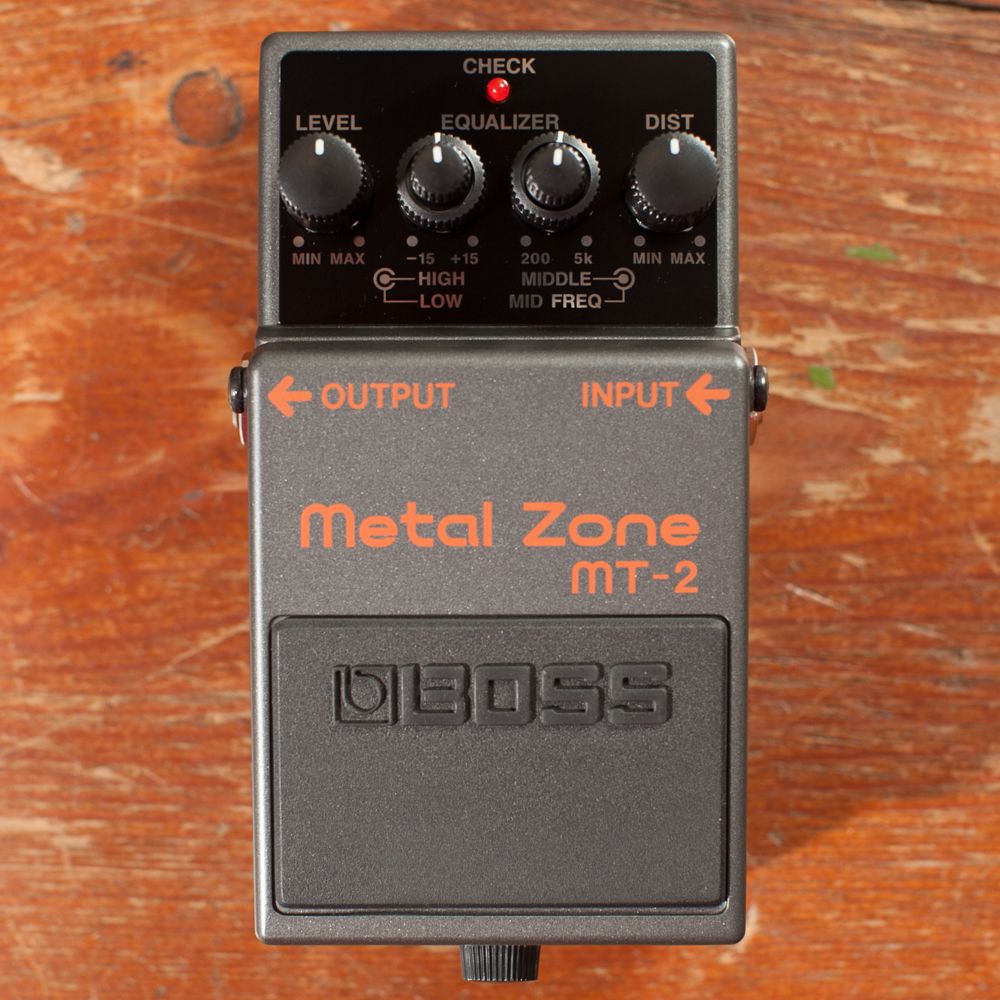 BOSS MT-2 Metal Zone – Boutique Effect Pedal | Max Guitars