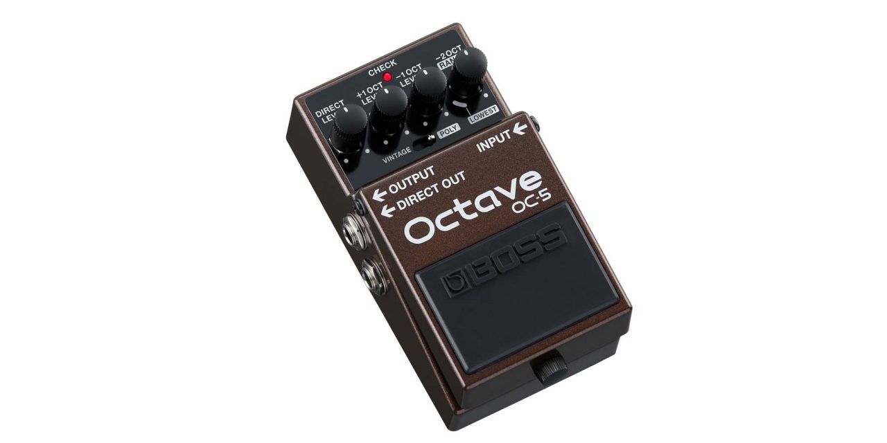 BOSS OC-5 Octave – Boutique Effect Pedal | Max Guitars – Max