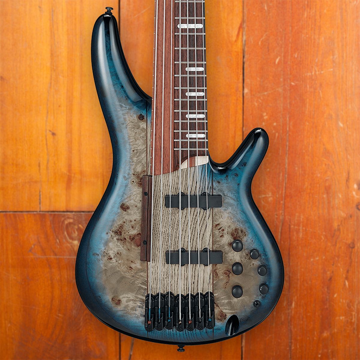 Ibanez SRAS7 Cosmic Blue Starburst – Bass Guitar | Max Guitar
