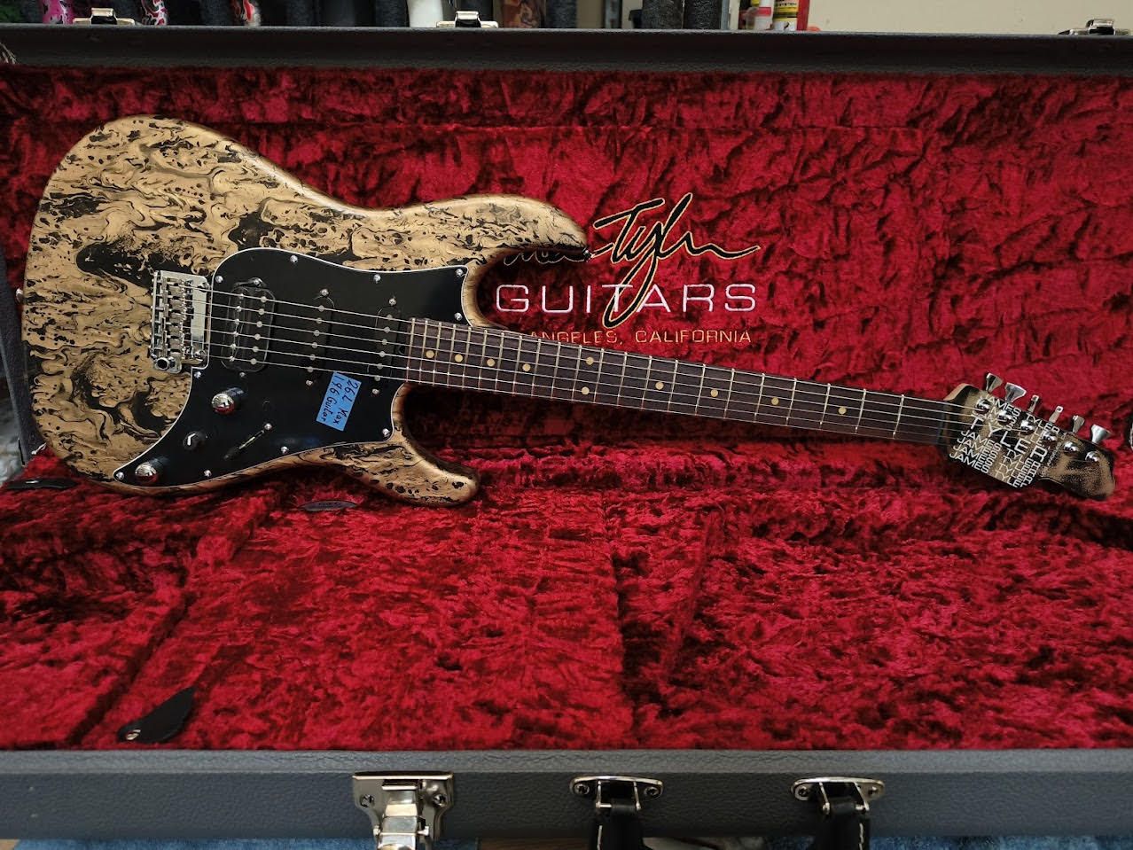 James Tyler Studio Elite HD - Black Gold Shmear – Electric Guitar