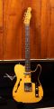 Fender CS Artisan Knotty Pine Tele Thinline AAA RW Aged Natural